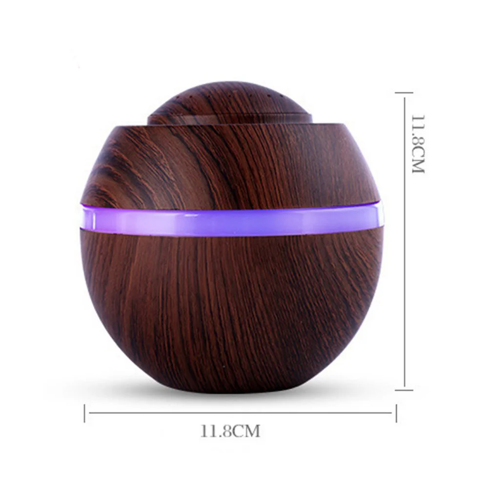 

500ML USB Aroma Essential Oil Diffuser Ultrasonic Cool Mist Humidifier Air Purifier 7 Color Change LED Night light for Office