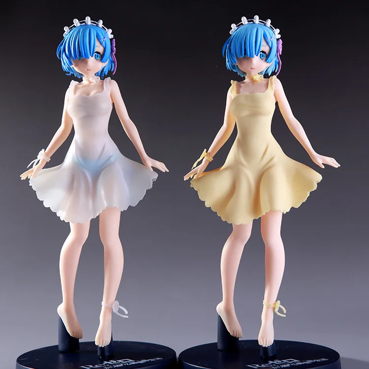 Re Zero Rem Emilia Action Figure 2 шт./компл. Cat Ear косплей ПВХ фигурка Re:Zero Figures коллекция модель
