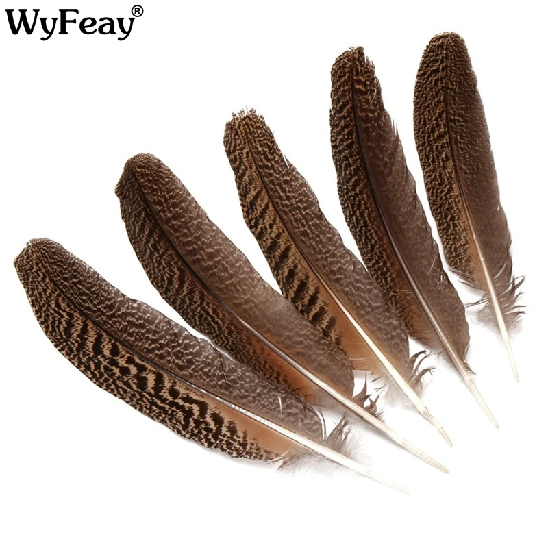 

Wholesale 10 Pcs high quality scare natural owl eagle feathers 25-30CM 10-12inch Pheasant feather Diy jewelry Wedding decoration