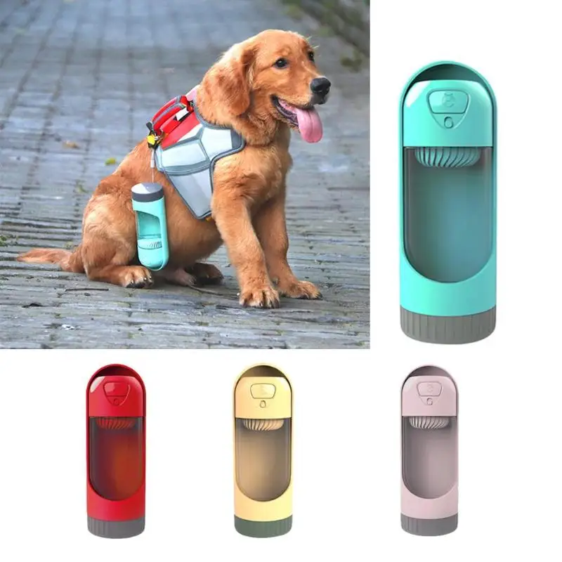 

Portable 300ML Pet Dog Water Bottle Drinking Cups Plastic Outdoor Travel Drink Tools Fountain Product Pets Suppliers Accessories