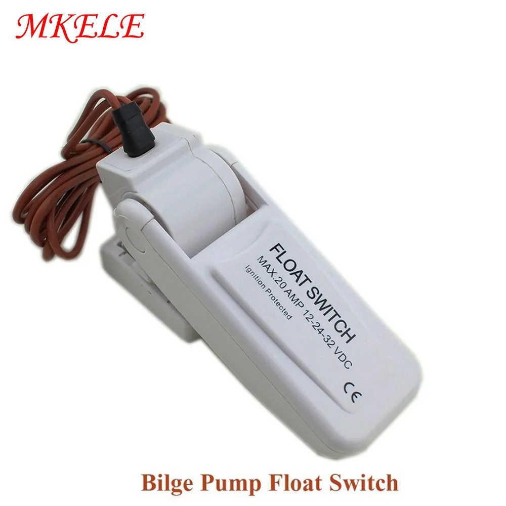 

DC Bilge Pump Switch 12V24V Switch Sensor Water Level Controller Automatic Water Pump Float Switch Available from China Hot Sale