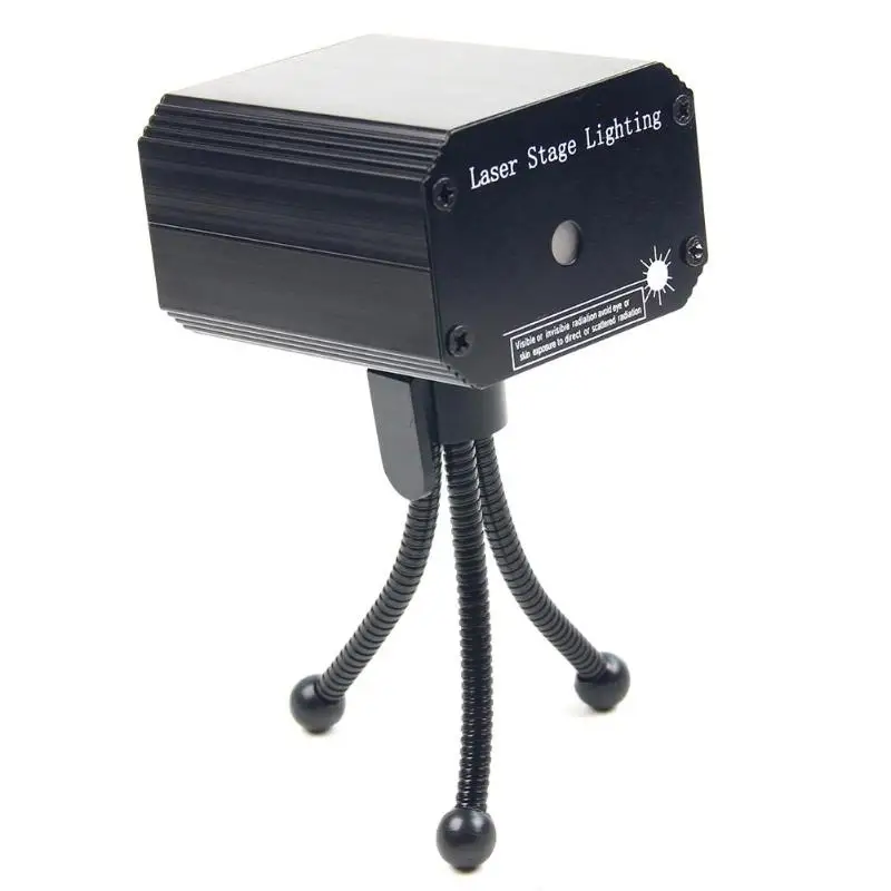 

Mini LED Laser Projector Christmas Decorations Disco Light stage lighting effect Dj Voice-activated Xmas Party Club wedding