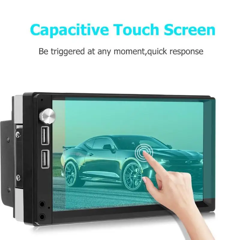  A5 7 Zoll Android 8.1 Auto Stereo MP5 Player GPS Navi FM Radio WiFi BT4.0 DVR eingang WiFi Handy La