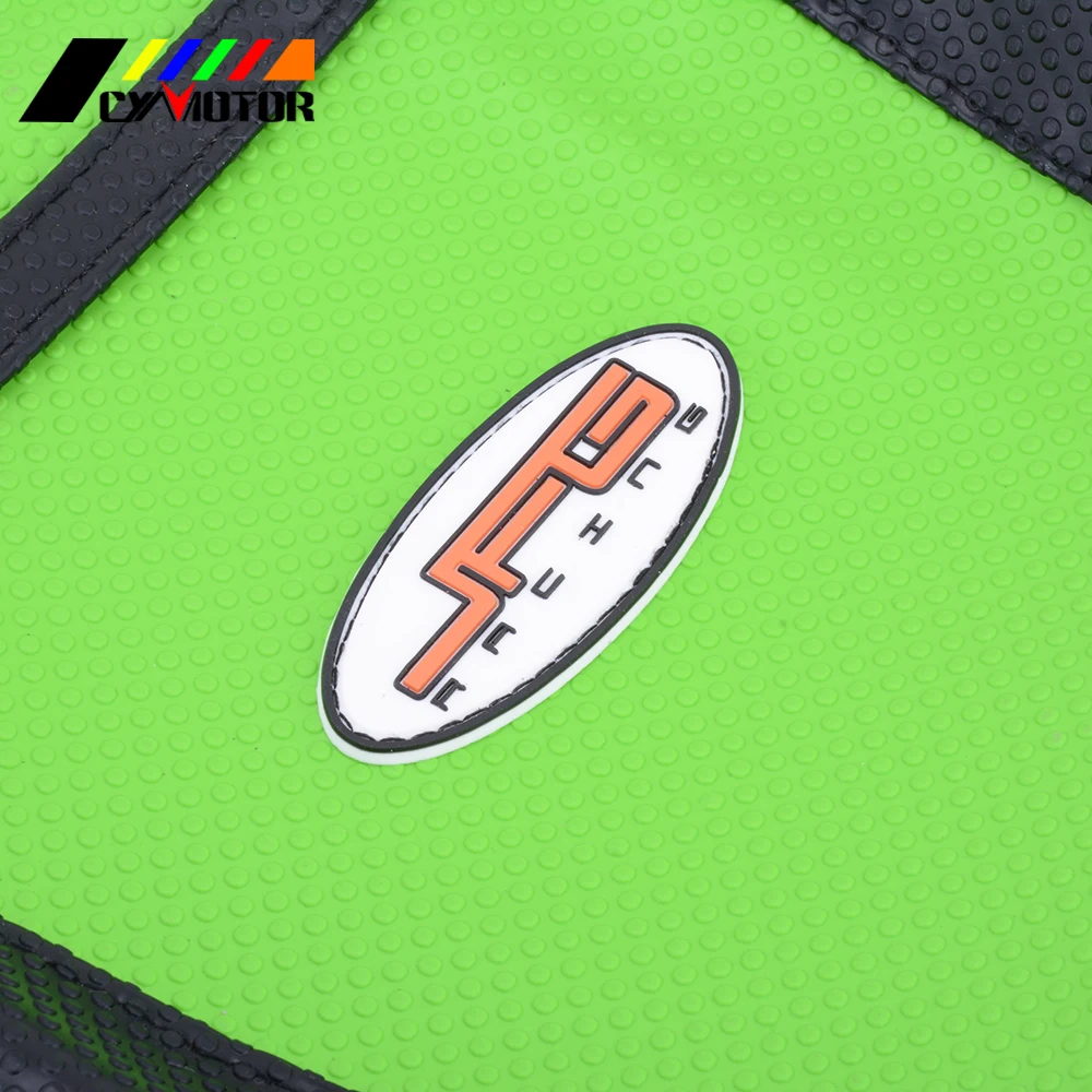Мотоциклетный кожаный чехол с захватом мягкий на сиденье для KAWASAKI KLX250 KLX300 KLX 250 300