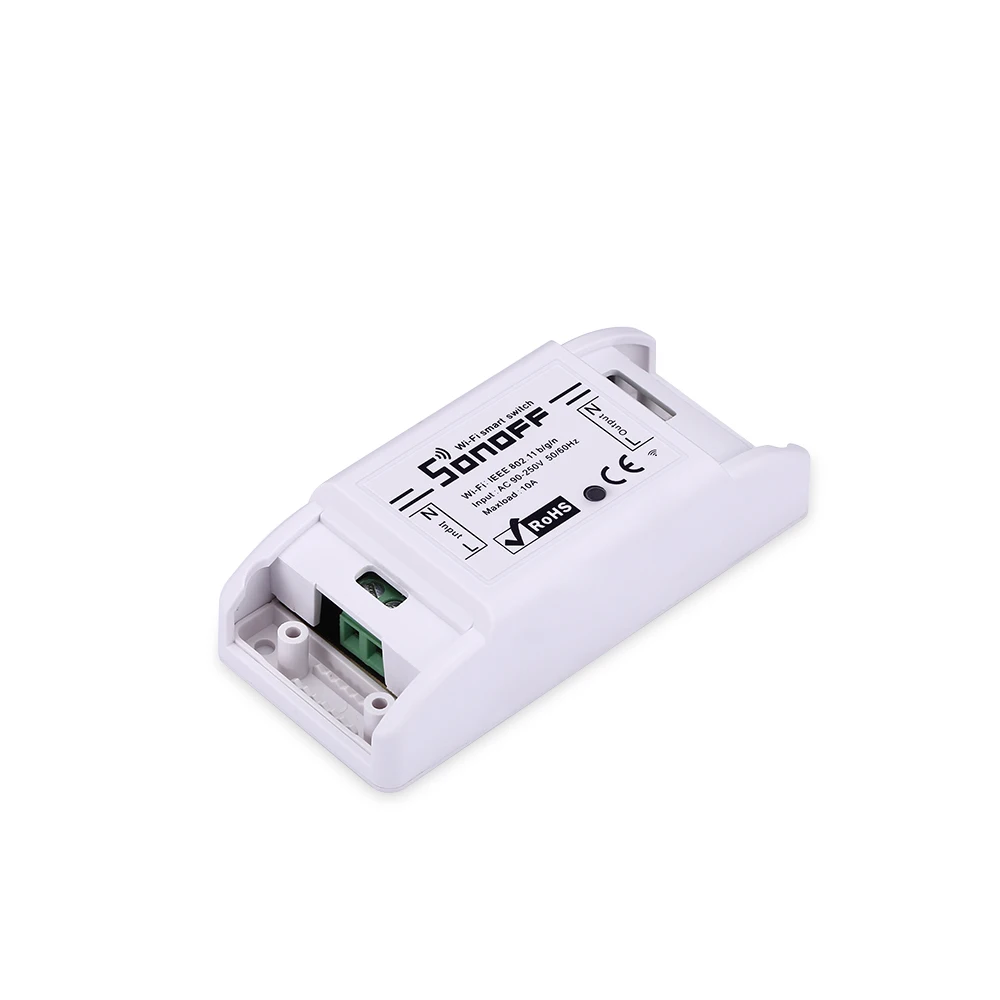 Беспроводной смарт переключатель SONOFF BASIC Wi Fi для домашней безопасности