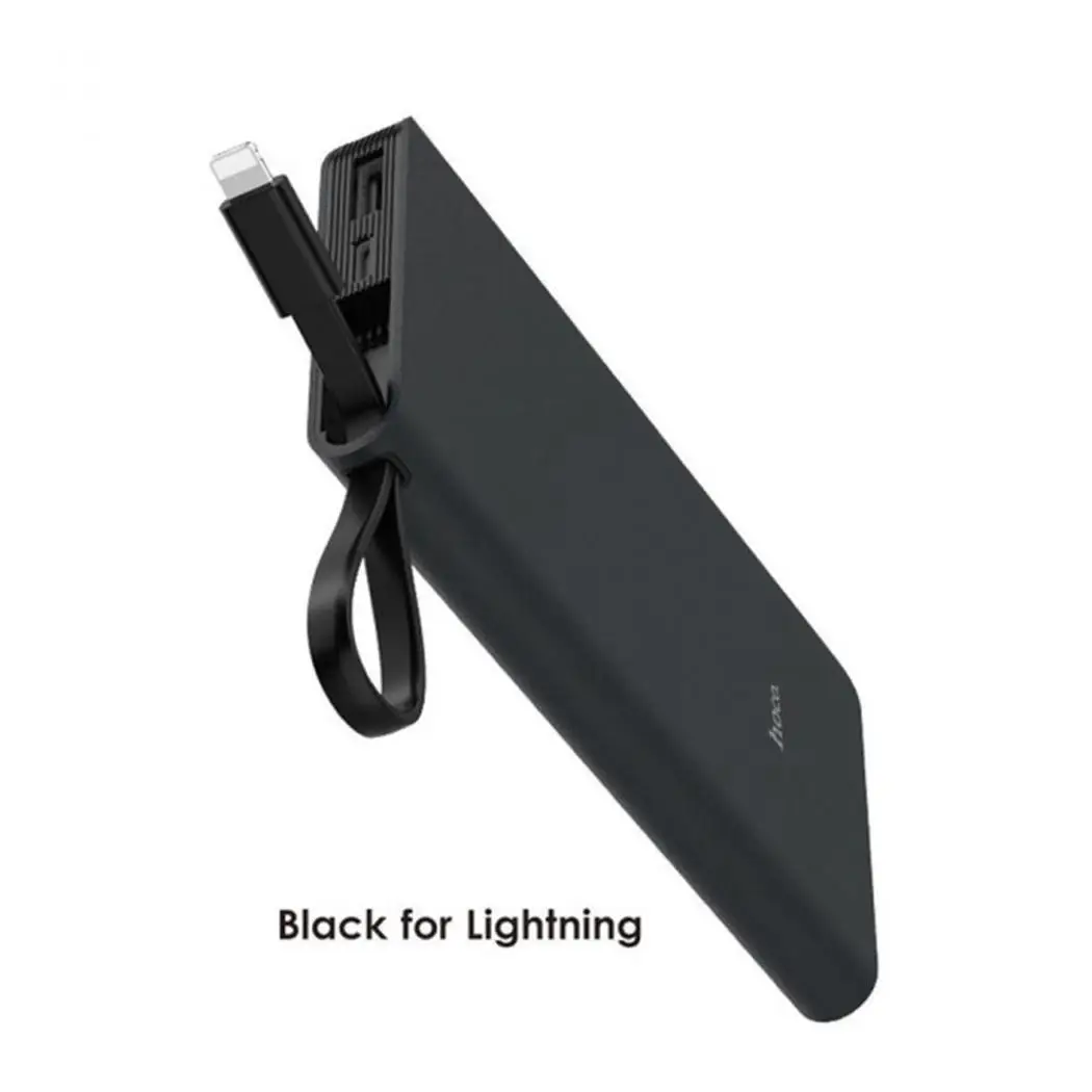 HOCO 10000 mah power Bank type C USB портативное зарядное устройство для iPhone 6 7 X Xiaomi Mi samsung
