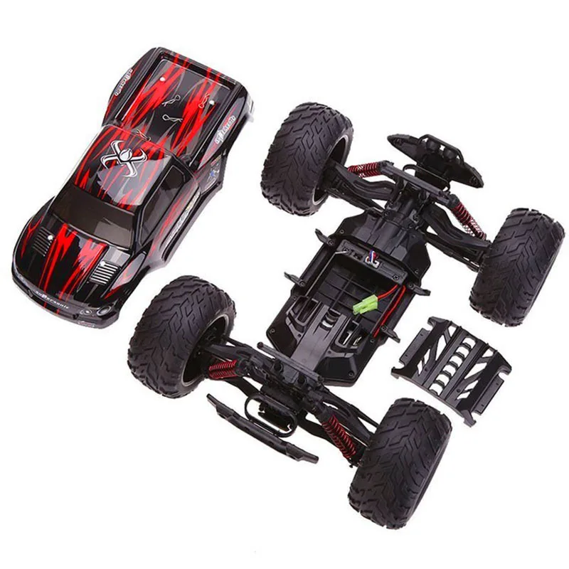 2017 Hot Sales 9115 1/12 2.4GHz 2WD Brushed RC Remote Control Monster Truck RTR Shock Resistant Bigfoot  Car Off-Road Vehicle