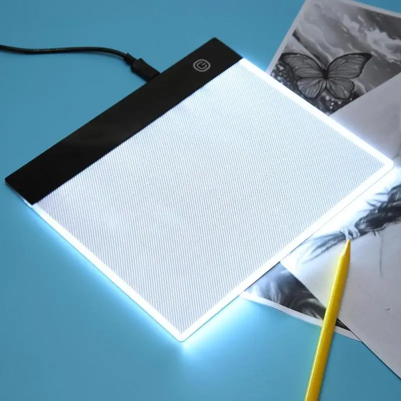 

Digital A5 Copy Board Graphic Tablet for Drawing Sign Display Panel Luminous Stencil Graphic Artist Thin Art Drawing Board Light