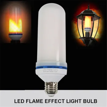 

led flame effect light bulb AC85-265V LED bulb E27 led flame bulb SMD2835 AC85-265V fire dynamic light simulation