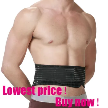 

Posture Brace New Tourmaline Waist Belt Unisex Self-Heating Relief Backpain Back Support Straightener Belt Magnetic Therapy Y011