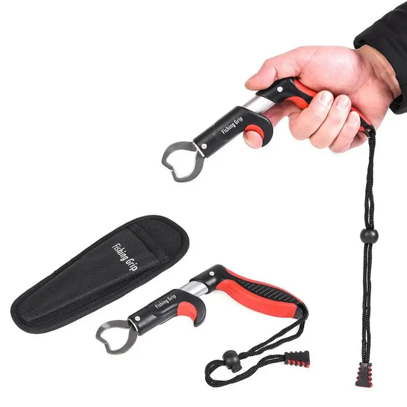 

LEO Outdoor Fishing Grip Lip Trigger Lock Clamp Grabber Fish Plier Handle Grab Fishing Tackle Box Tool