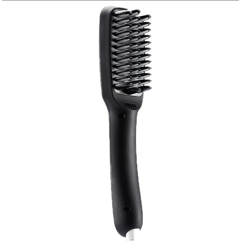 

Us Plug Hair Straightener Brush Electric Steam Spray Lcd Display Rapid Heating Hair Care Comb Alloy Hair Irons For Women