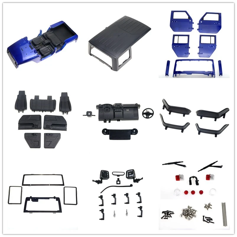 Продажа В разобранном виде 12,3 дюйма 313 мм Колесная база кузова автомобиля оболочки для 1 10 RC Гусеничный jeep Cherokee Wrangle осевой SCX10 и SCX10 II 90046 90047