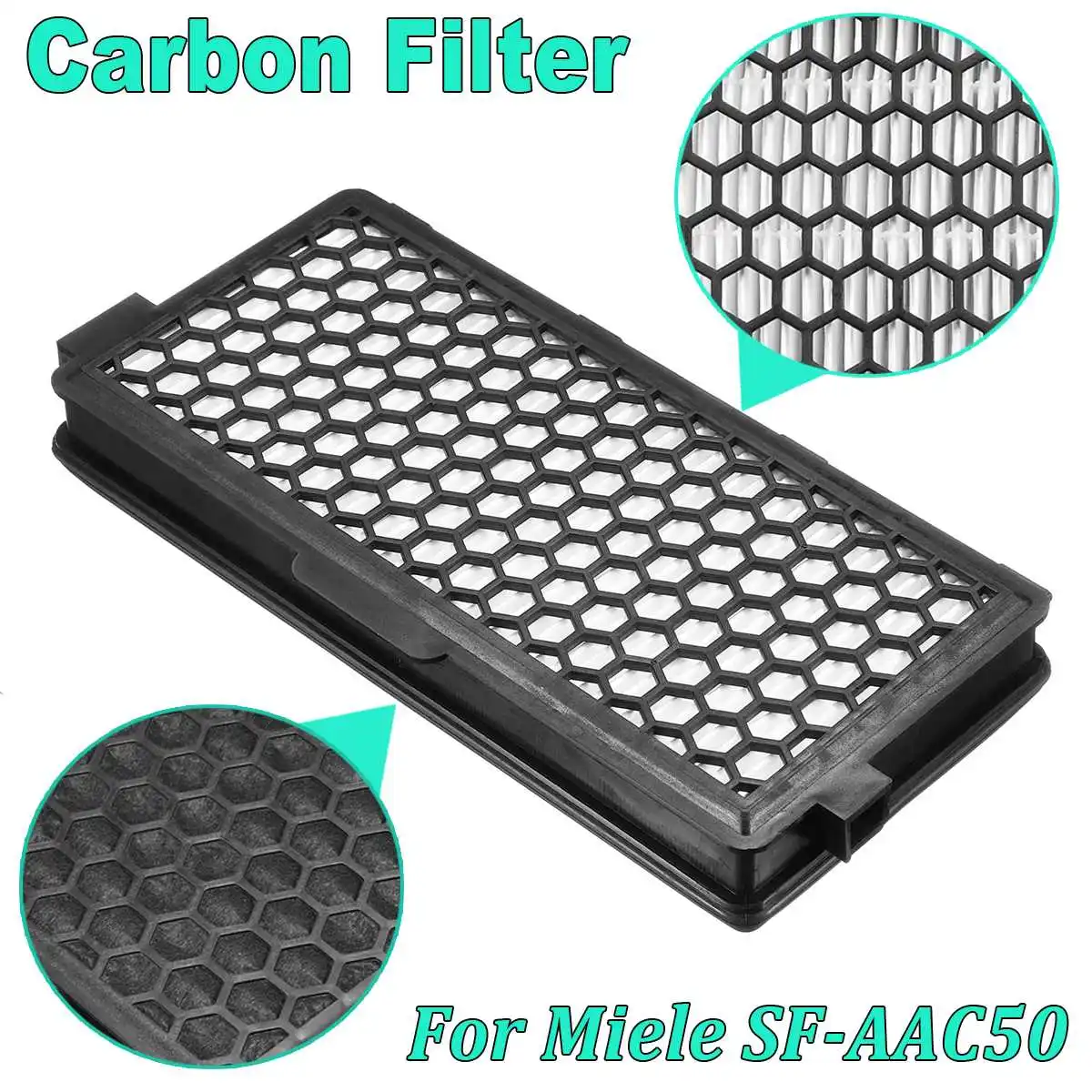 

Carbon Filter Replacement for Miele SF-AAC50 Active Air Clean Home Vacuum Cleaner Cat Dog Pet Machine High Quality