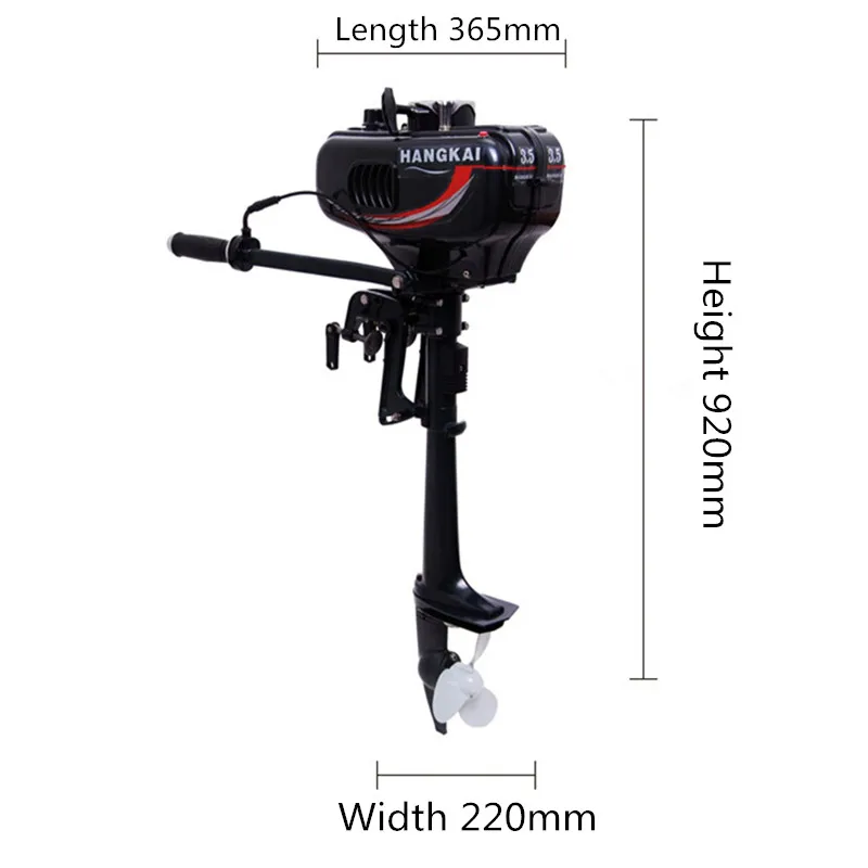 2 такта 3.5HP сверхмощная моторная лодка с подвесным двигателем двигатель ж/система водяного охлаждения для лодки Каноэ