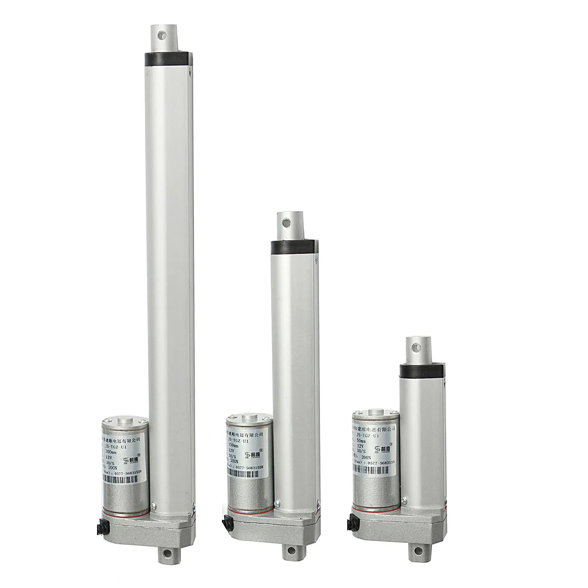 

DC 12V 50-300mm 200N Stroke Tubular Motor Linear Actuator Motor