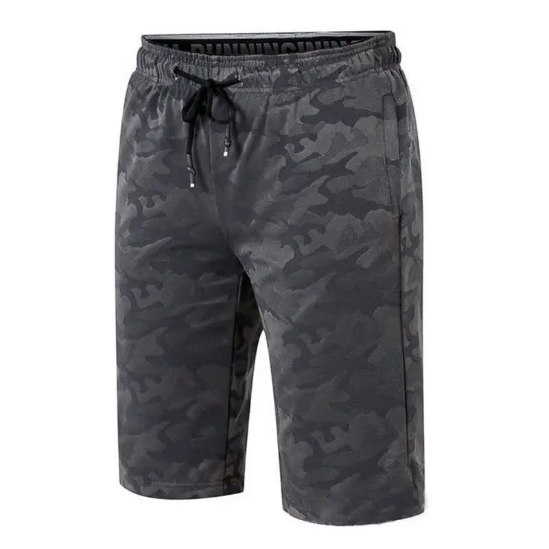 2019 Summer Men's Dark Print Camouflage Short Pants Running Fitness Quick-drying Breathable Half Casual Sports Men Shorts | Мужская