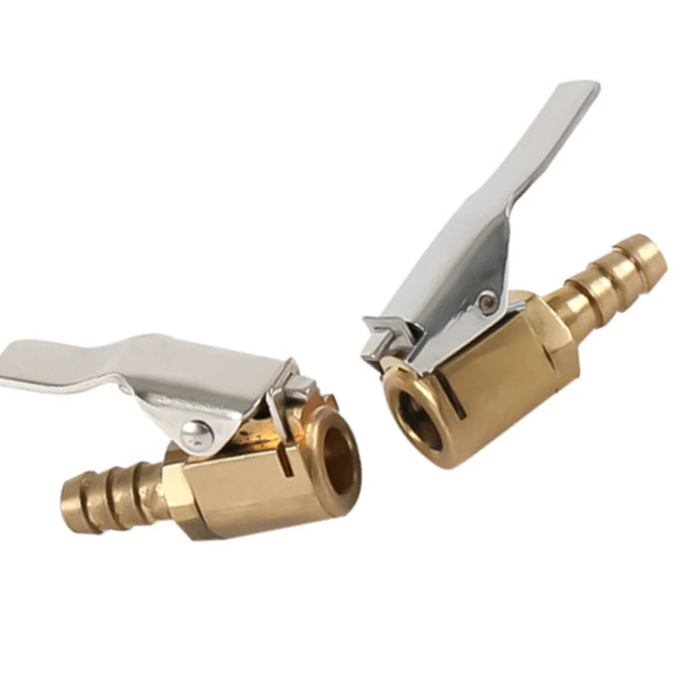 

Car Tire Inflator Valve Connector Clamp Brass Air Pump Chuck Clip Car Tire Wheels Tires Parts