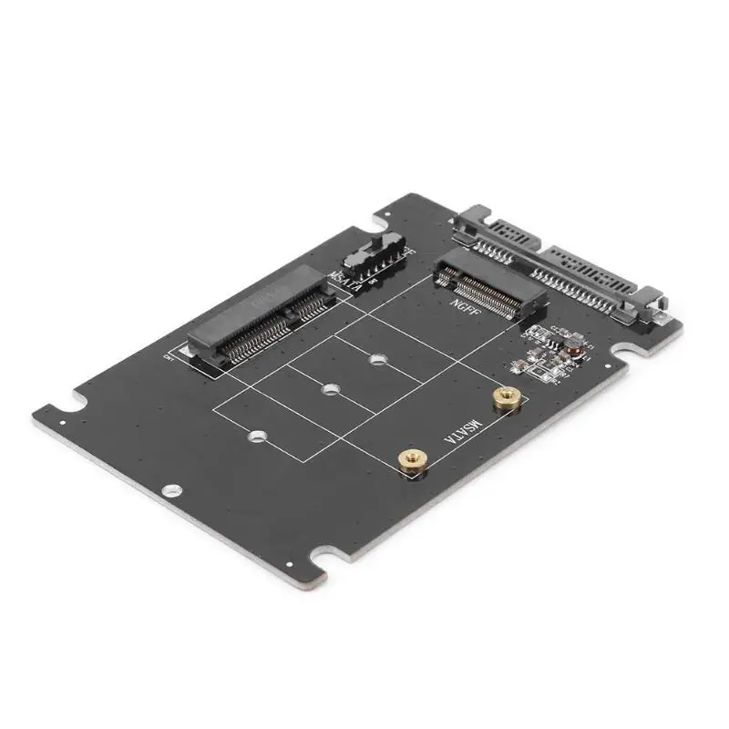 2 в 1 mSATA-SATA NGFF(M.2) чтобы SATA3 преобразователь/адаптер Поддержка mSATA/M.2 NGFF SSD твердотельный диск для ПК компьютер