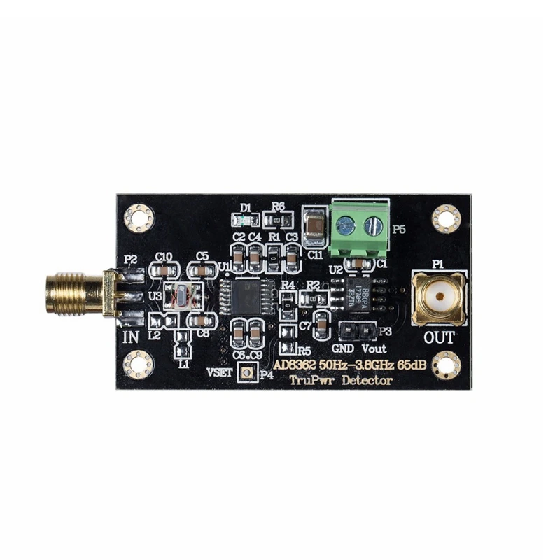 AABB-Ad8362 модуль до 3 8 ГГц Радиочастотный детектор обнаружения мощности