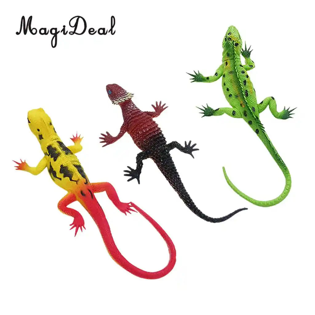 soft rubber lizard toy