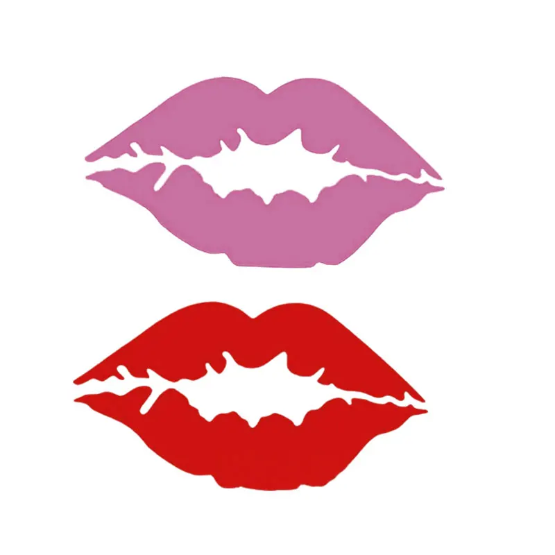 

1pc Red/Pink Sexy Lips Car Decoration Stickers Lip Home Stickers