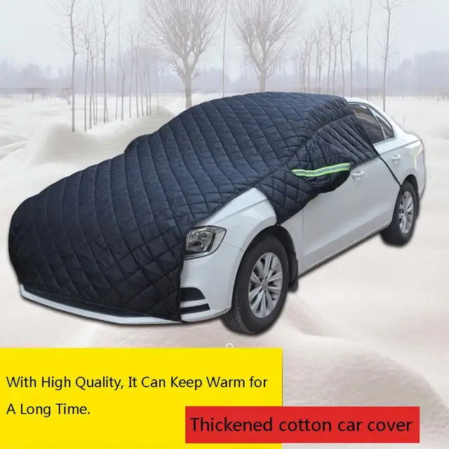 2018 Thickened Cotton Car Cover Winter Snow Protection Anti Frost Wear