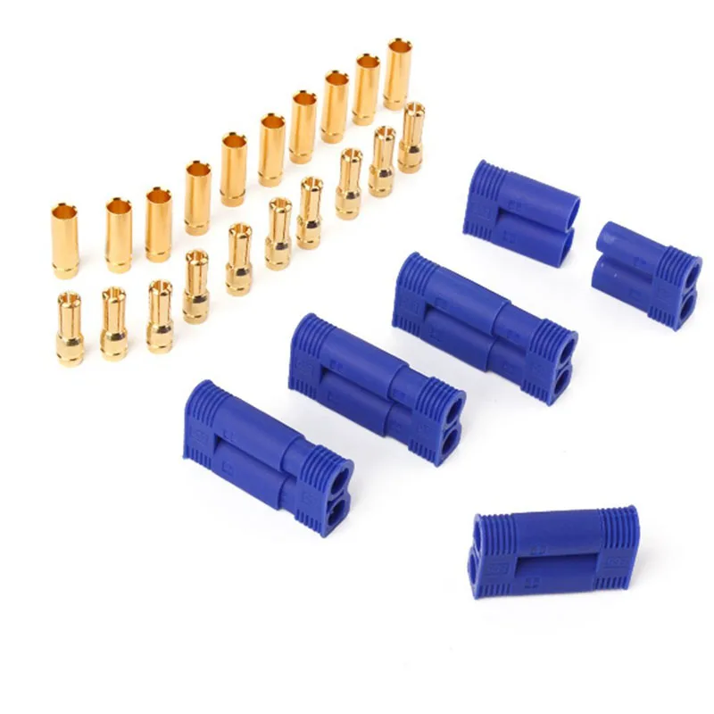 5set EC5 Male Female Gold Plated Pins Connector Plug 5mm Bullet + Sheath WXV Sale 5set EC5 Male Female Gold Plated Pins Connector Plug 5mm Bullet + Sheath WXV Sale