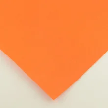 Orange Color Sewing Accessories Cloth Shoe Materials Bags Suitcase Gift Packages Nonwoven Polyester Sewing Toys 1mm Thick