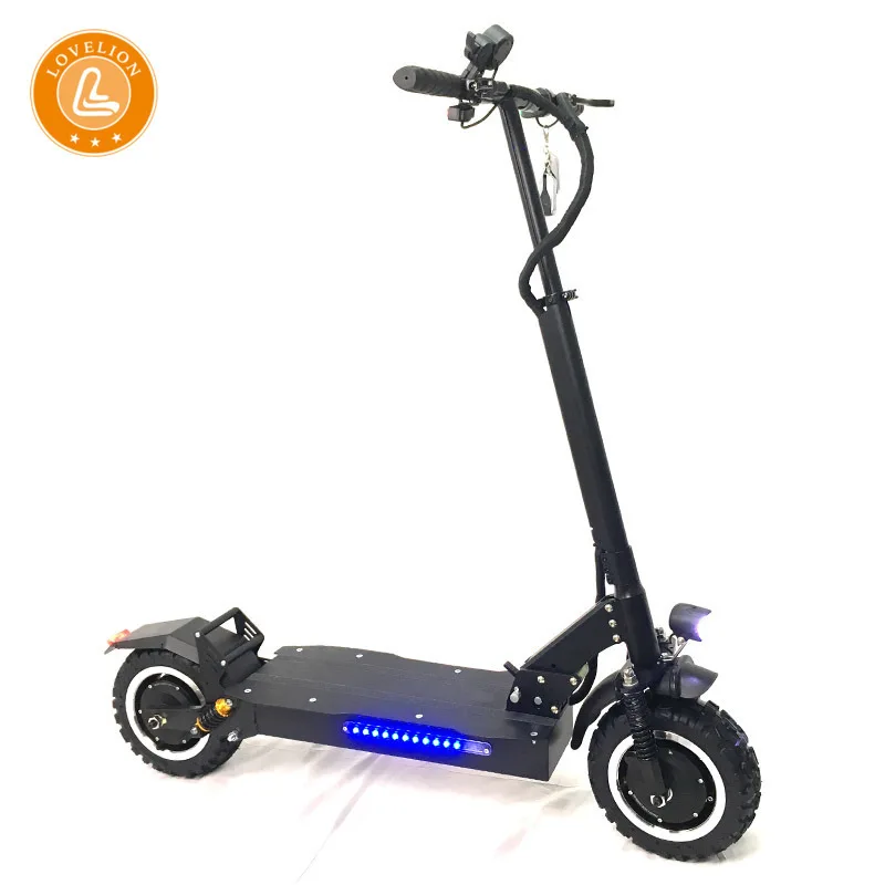 

LOVELION Powerful off road e Scooter foldable Electric power Skateboard Adult Kick Electric Scooter hoverboard longboard