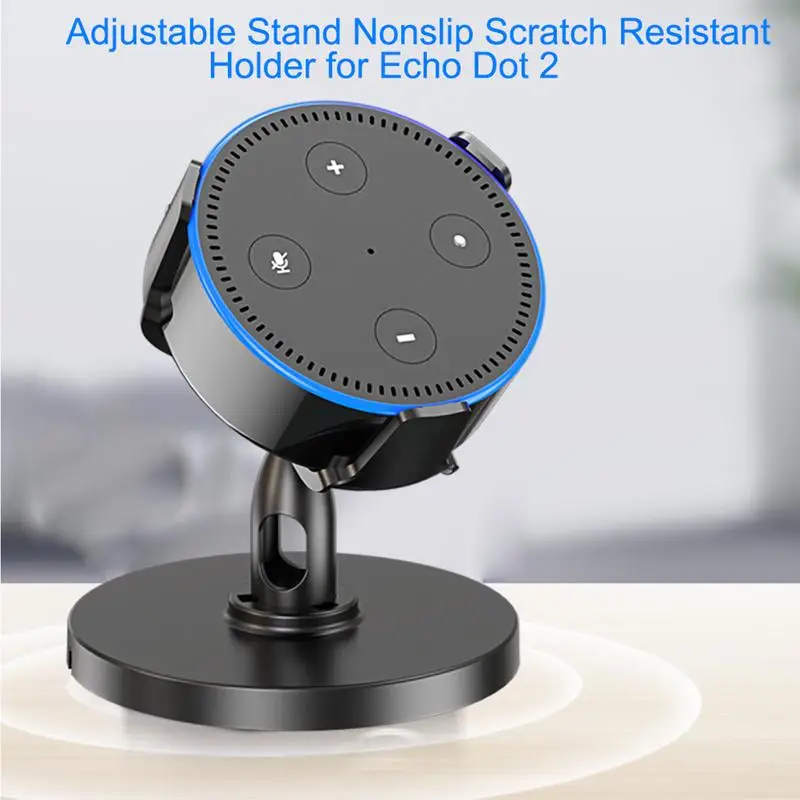 

Speaker stand Portable High Quality Adjustable Stand Nonslip Scratch Resistant Holder for Echo Dot 2 stand