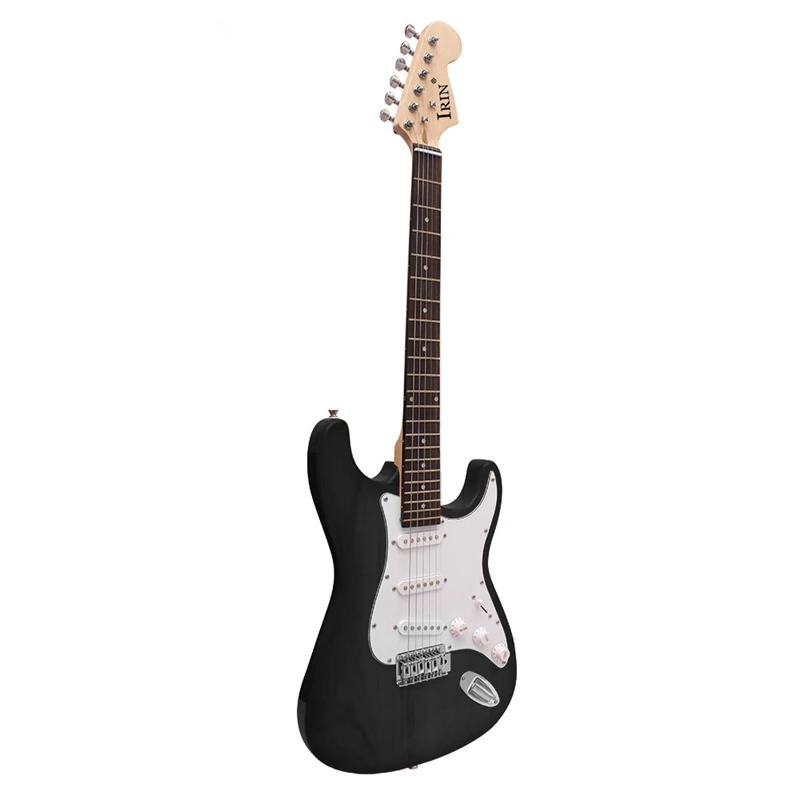 

ABGZ-IRIN ST Electric Guitar 39 Inch 6 Strings Musical Instruments Rosewood Fingerboard Professional Sunburs Guitar Brand Tele
