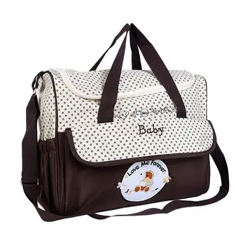 

Large Capacity Mummy Multi-function Tote Bag Baby Milk Bottle Insulation Pregnant Women Handbags Single-shoulder Carrying Bags