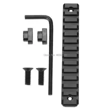 Тактический охотничий MLOK рельсовый профиль AR15 M4 M16 M-lok Handguard 20 мм Пикатинни адаптер 13 слот тактическая база раздел