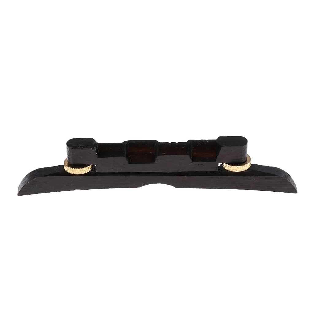 

1pc Adjustable Mandolin Bridge Ebony Wood for String Instrument Accessory