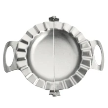 Нержавеющей Пельменный машина-аппарат Diy 2-в-1 пластина Пресс Кондитерские инструмент