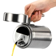 Нержавеющая сталь масло раздаточная емкость маслёнка для оливкового масла съедобное масло бутылка для дозировки масляный контейнер для кухни/приготовления пищи/ресторана/барбекю