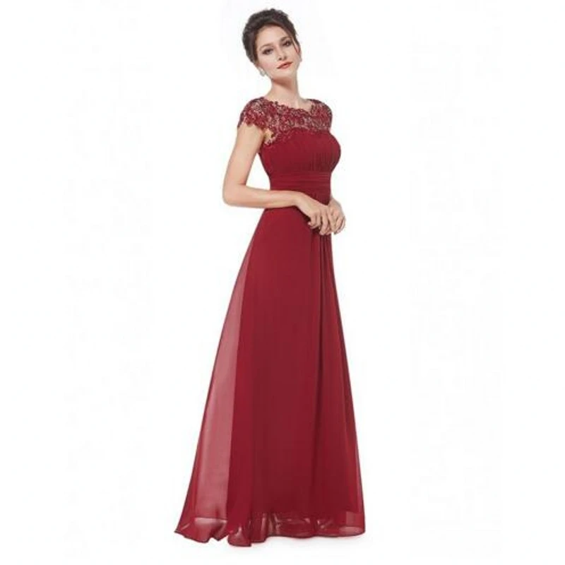 Платье женское длинное шифоновое узкое винтажное для свадебной