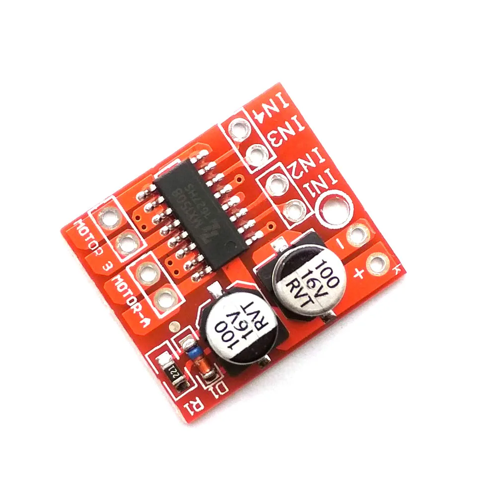 

2 DC motor drive module reversing PWM speed dual H bridge stepper motor Mini victory L298N