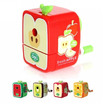 

Stationery IMC w37 Rh Walnut Hand Pencil Sharpenerw16 Fruite Office Creative Student Supplies Lovely