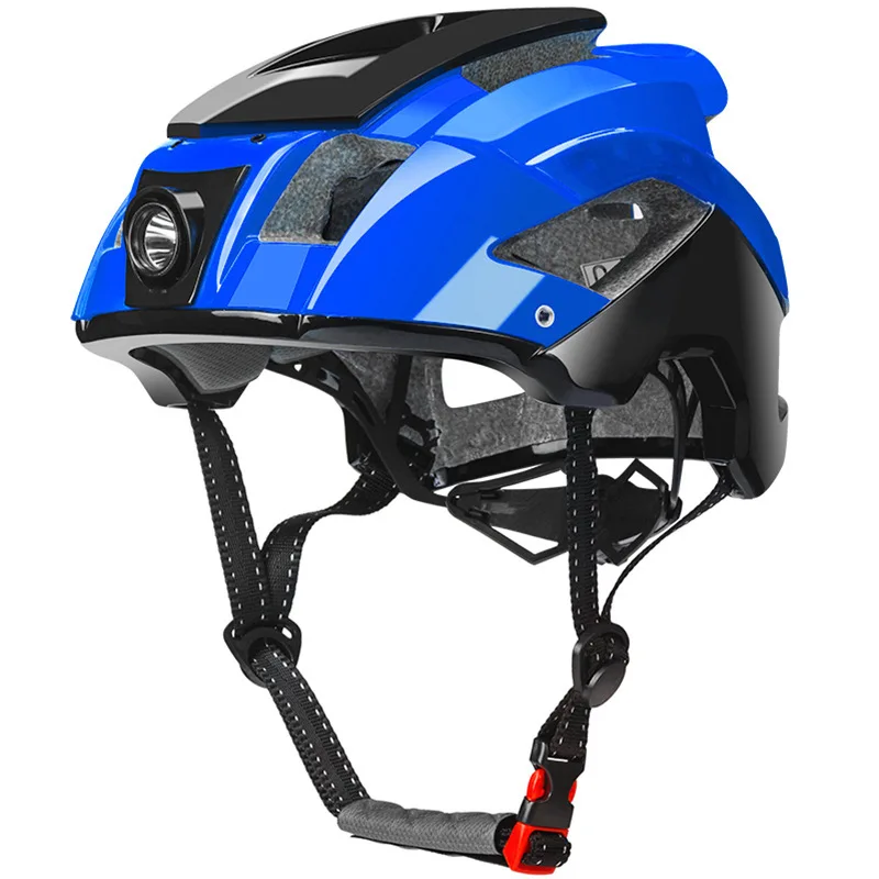 

ROCKBROS Cycling Bike Helmet 57-68cm Removable Ultralight Helmet Bicycle Equipment With USB 6 Modes