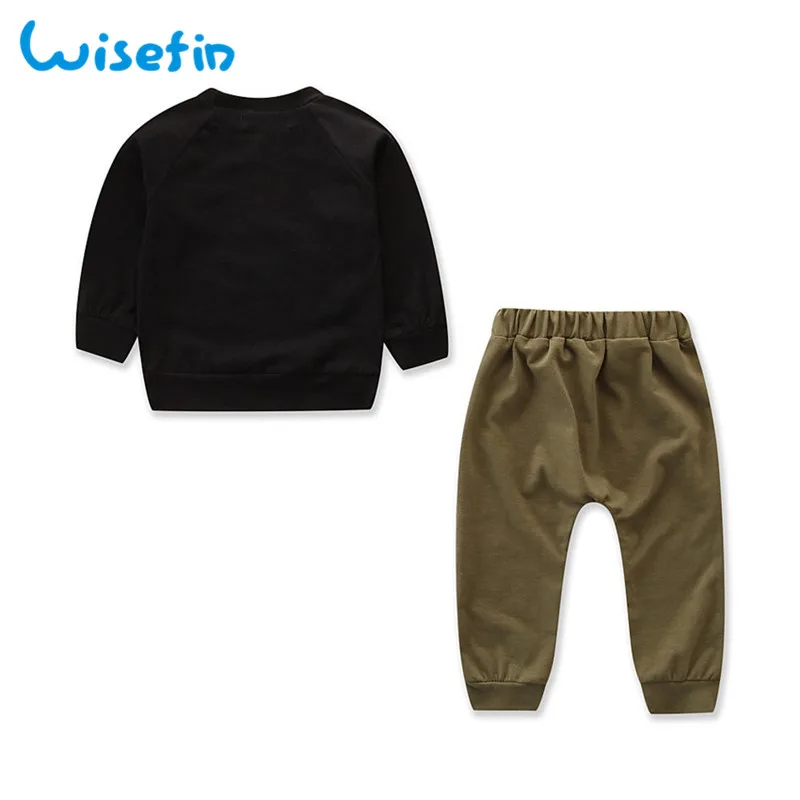 Wisefin طفل طفل رضيع الملابس مجموعة الخريف الشتاء أزياء الأطفال الزي لصبي طويلة الأكمام الاطفال الملابس مجموعة قمم + السراويل Wisefin طفل طفل رضيع الملابس مجموعة الخريف الشتاء أزياء الأطفال الزي لصبي طويلة الأكمام الاطفال الملابس مجموعة قمم + السراويل