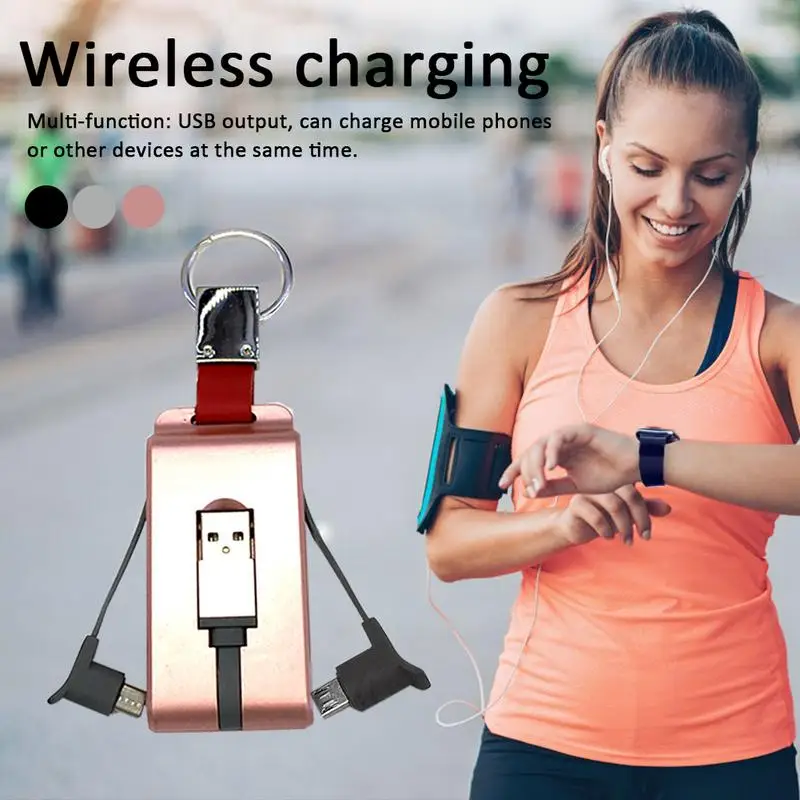 

Keychain Style Watch Charger Mobile Power Supply Portable Wireless Charger for Apple Watch 1 2 3 4 Generation