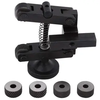 

THGS Knurling Tool, knurling Tool is Made of 45# Carbon Steel,Also Works with Any of The Quick Change Tool Posts,Black,1 x knu