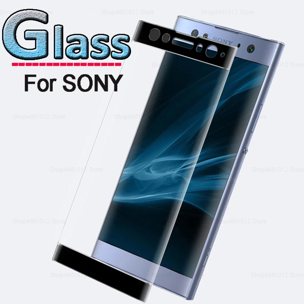 

Protective Glass On For Sony XA1 XA2 Ultra plus XZ Premium XZ1 XZ2 Compact XZS Screen Protector Tempered Glass trempe verre film