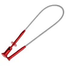 2019 New Flexible Magnetic Four-claw Pickup Tool Telescopic Hose Picker LED Light Cleaning Sewer Pickup Tools