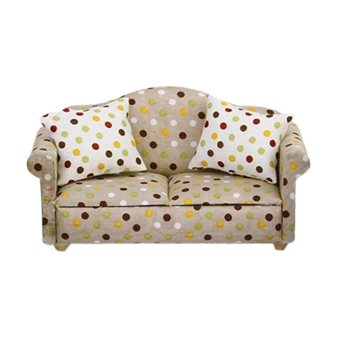 3 مجموعات 1/12 دمية الأثاث أريكة و وسادة مقعد البقع نمط 3 مجموعات 1/12 دمية الأثاث أريكة و وسادة مقعد البقع نمط