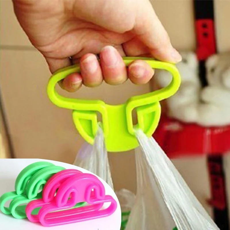 Plastic Bag Hanger Shopping Lifter Grocery Bags Carrier Holder Portable