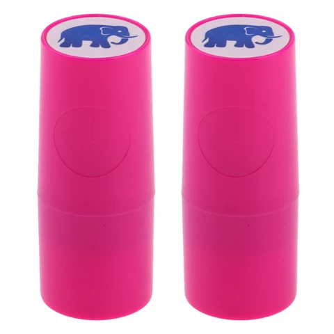 Batedor com Preto Bola de Golfe Fast-secagem de Tinta Selo Vermelho Azul Permanente 2 Pçs – Set