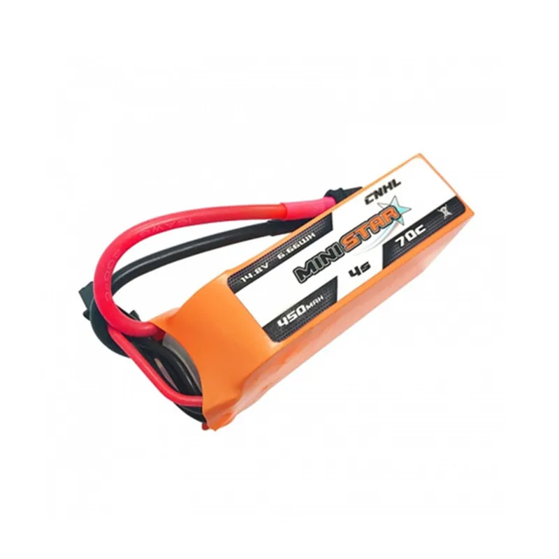 CNHL MiniStar 650 mAh/450 mAh 14,8 V 4S 70C Lipo батарея XT30U Разъем для моделей RC Мультикоптер Рамка DIY аксессуары